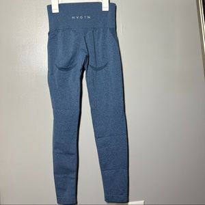 NVGTN contour leggings in sky blue